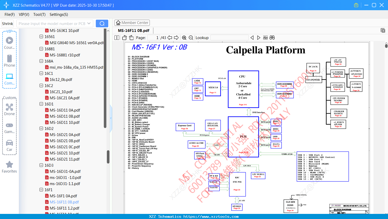 Laptop MSI MS-16F11 0B